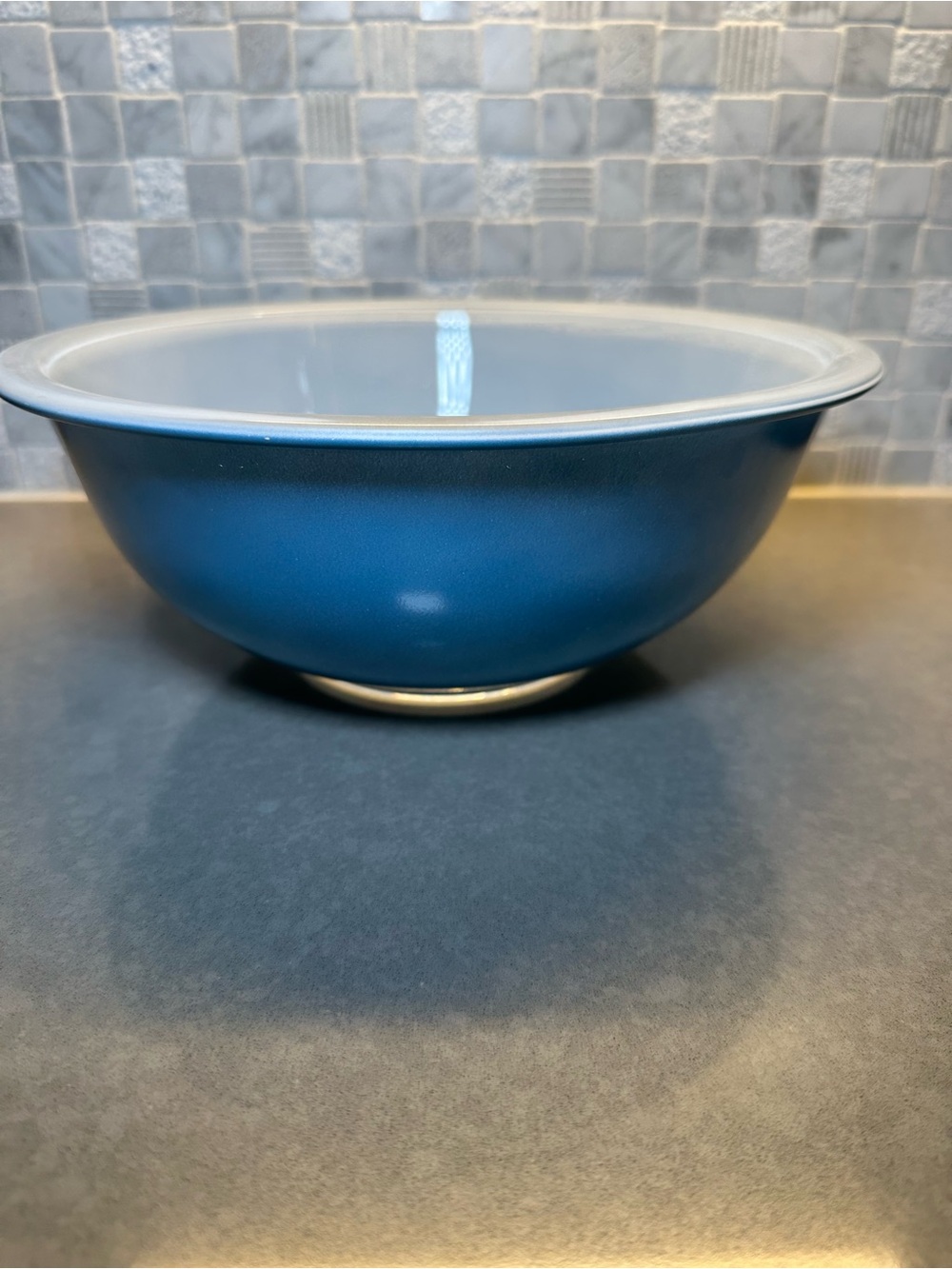 PYREX Vintage Blue Mixing Bowl